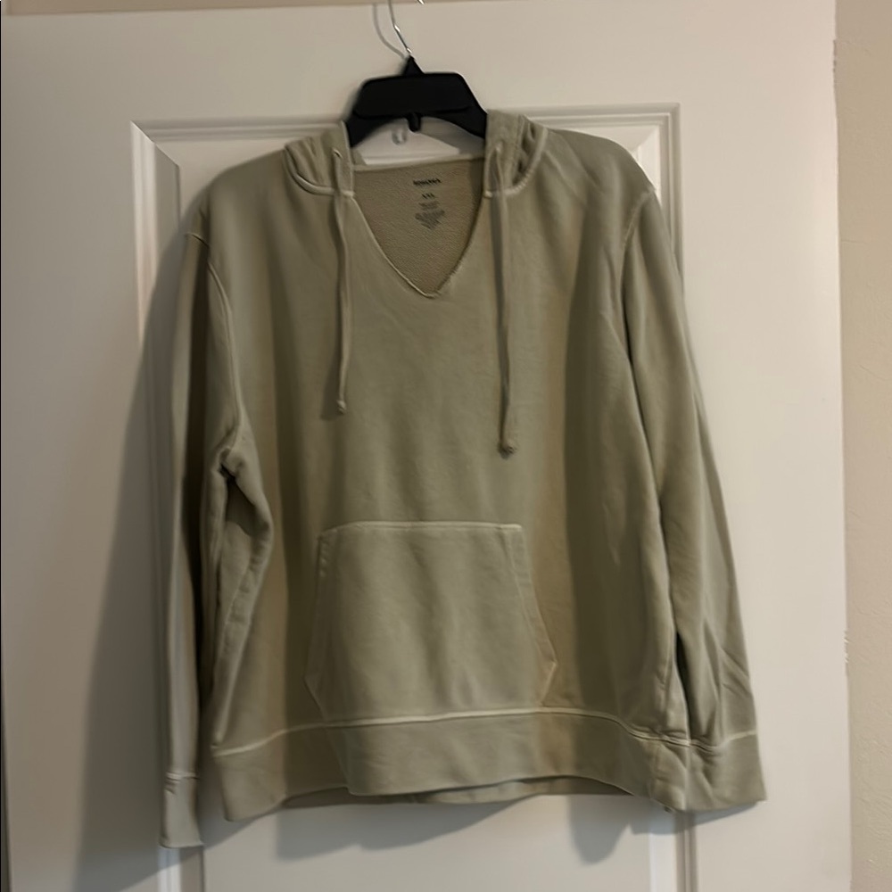 Sonoma Women’s XXL Hoodie Pullover Sweatshirt Green Casual Comfy